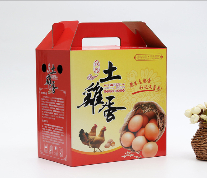 土雞蛋禮盒包裝定制！