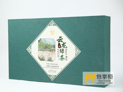 飲自然之靈氣，品閑云之幽悠！云龍大栗樹(shù)大山頭茶廠(chǎng)云龍綠茶禮盒定做