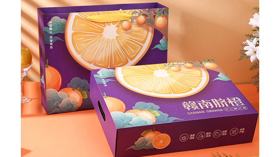 臍橙【水果彩箱】-定制-廠(chǎng)家-規格-圖片