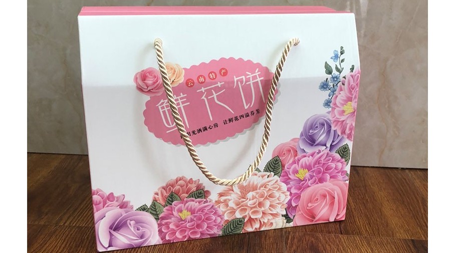 鮮花餅【食品彩箱】-定制-廠(chǎng)家-規格-圖片